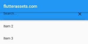 Flutter Search Bar Icon に対する画像結果