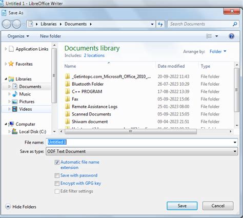 Toradh íomhá ar Writer Processing Program