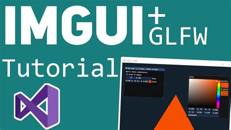 IMGUI Tutorial C に対する画像結果