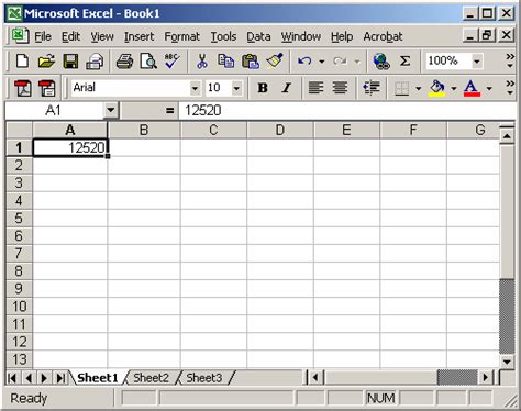 Toradh íomhá ar MS Excel 2003 Tutorial