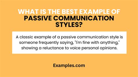 Toradh íomhá ar Communication Styles Passive