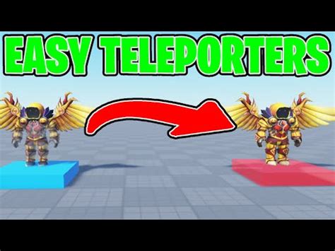 Afbeeldingsresultaten voor How to Put Teleporters in Roblox Studio