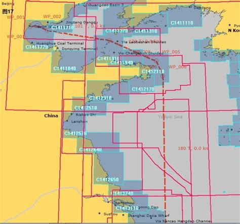 ENC Kaart に対する画像結果