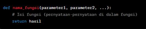 Image result for Contoh Code Function Python