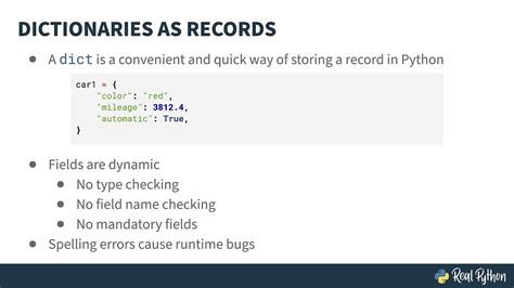 How to Declare a Record in Python に対する画像結果