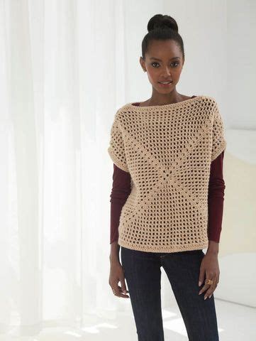 Image result for Crochet Filet Mesh Top