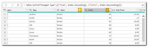 Image result for Power Query Formula Custom Sort