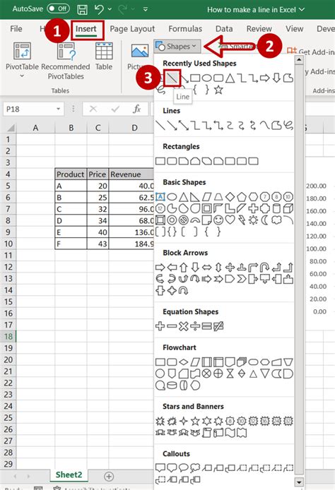 Image result for Excel File How to Cross Line