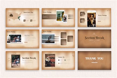 Vintage Paper PowerPoint Template に対する画像結果