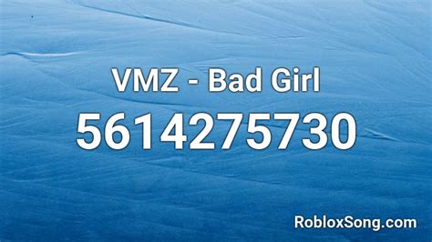 Bad Girls Roblox ID Code に対する画像結果