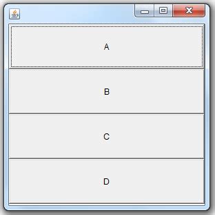 java swing boxlayout に対する画像結果