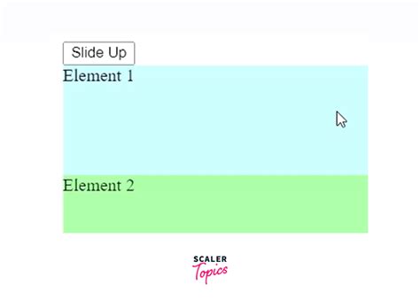 Image result for Sliding in jQuery