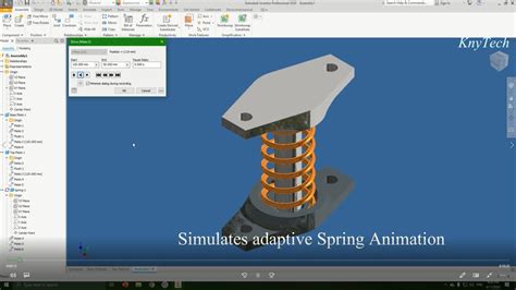 Afbeeldingsresultaten voor Making Spring in Inventor