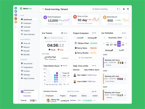 HR Dashboard Design by Toby Oscar on Dribbble