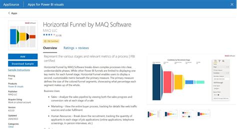 Image result for Funnel Chart Custom Visual in Power Bi