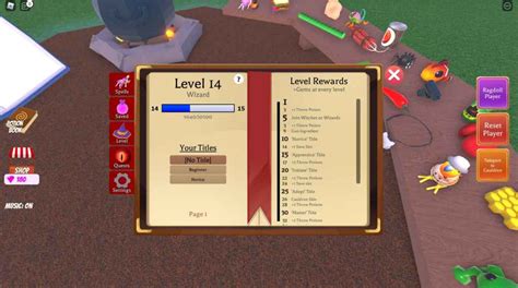 Toradh íomhá ar Roblox Wacky Wizards Hit All Script