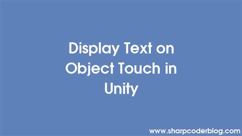 Toradh íomhá ar Text Unity On Screen