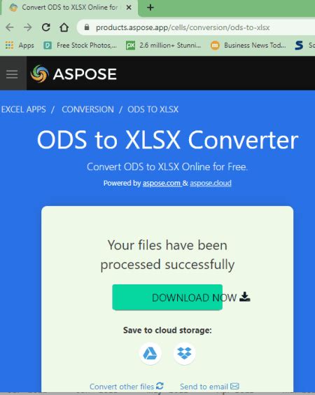 Afbeeldingsresultaten voor ODS to Excel Converter