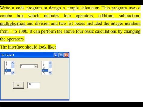 Image result for Visual Basic Exercises