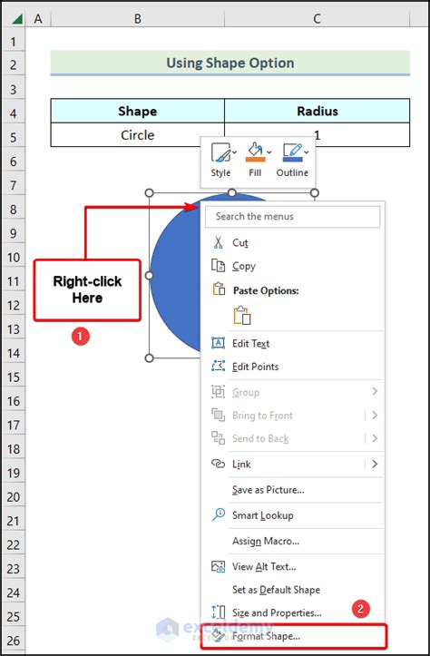 Circular Excel Fill in Image Start to Finish に対する画像結果
