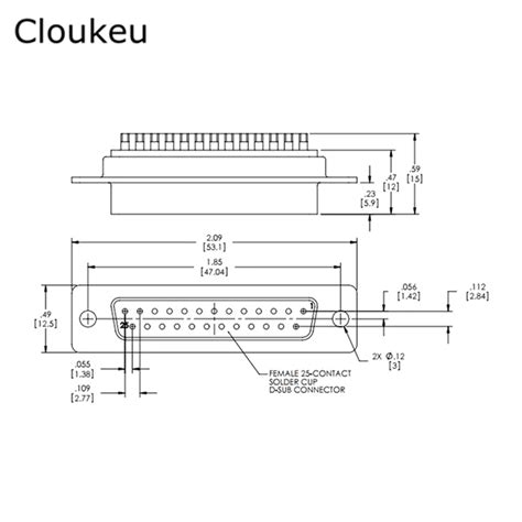 Toradh íomhá ar DB25 Connector Pinout