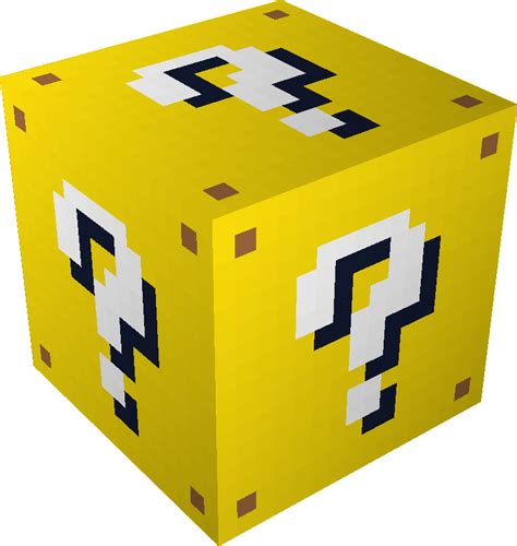 Toradh íomhá ar Minecraft Lucky Block Texture