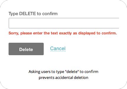 Image result for Delete Button Web Dialog