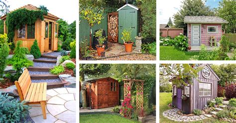 10 Shed Landscaping Ideas with Photos