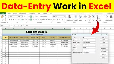 Image result for Excel Data Entry Level