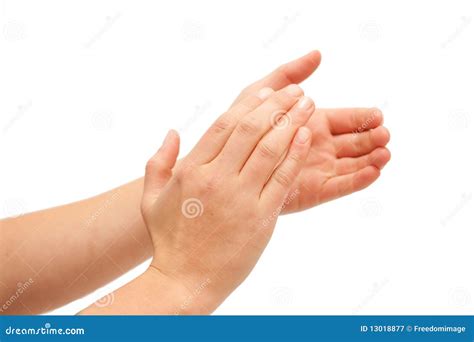 Toradh íomhá ar Clapping Hands Background
