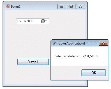 Image result for Adding Date PICKER to Row in DataTable in C#