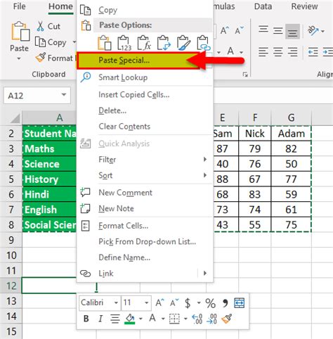 Afbeeldingsresultaten voor Convert Rows to Columns in Excel Triangle