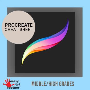 Toradh íomhá ar Procreate Dreams Cheat Sheet