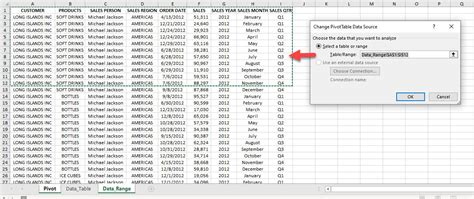Image result for PivotTable Data Source