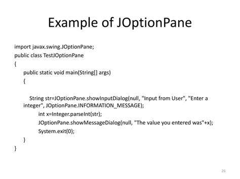 Java Joptionspane に対する画像結果