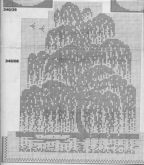 Image result for Filet Crochet House Charts
