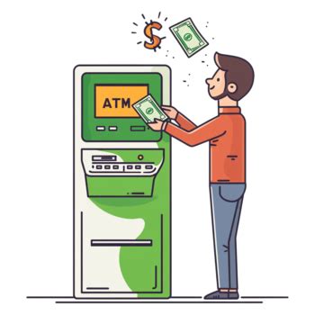 Image result for ATM Machine Cartoon No Background