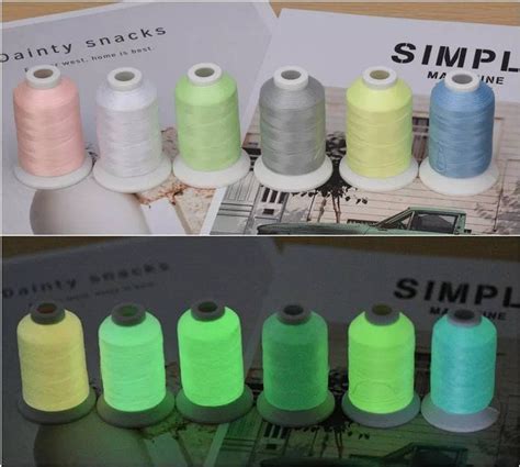 Image result for Glow in the Dark Embroidery Thread