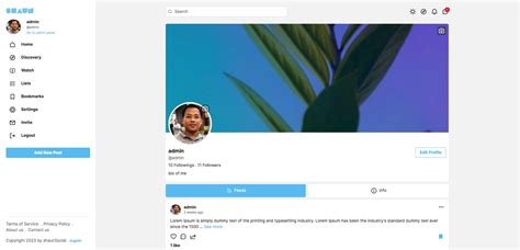 Toradh íomhá ar Social Network Code Laravel
