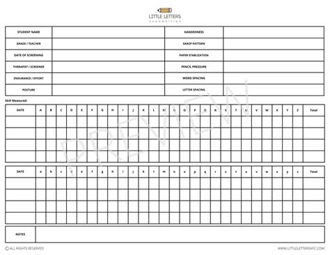 Image result for Self Monitoring Handwriting Worksheet for Kids