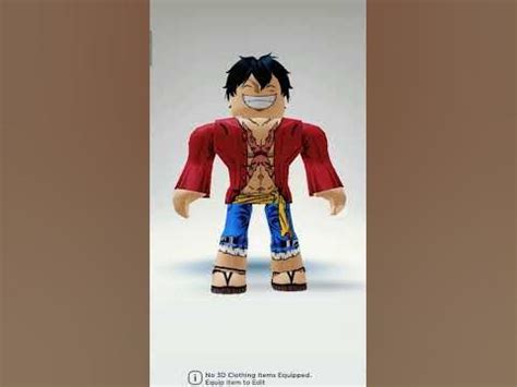 How to Make Luffy in Roblox Free に対する画像結果