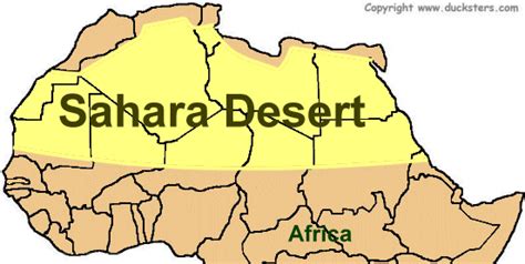 Image result for Sahara Desert Map