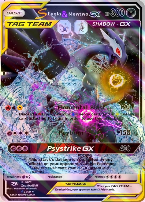 Toradh íomhá ar Shadow Mewtwo Pokemon Card