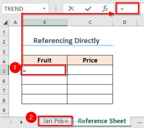 Toradh íomhá ar Indirect From a Different Sheet Excel