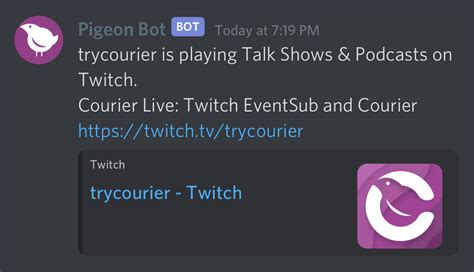 Image result for How to Code Twitch Live Alert Discord.js