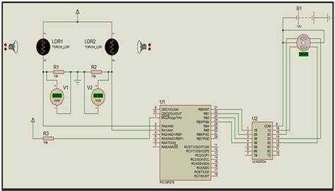Image result for Automatic Solar Tracker System Circuit Diagram Explain