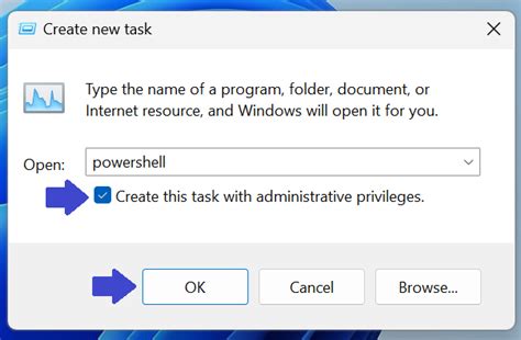 Toradh íomhá ar PowerShell Admin