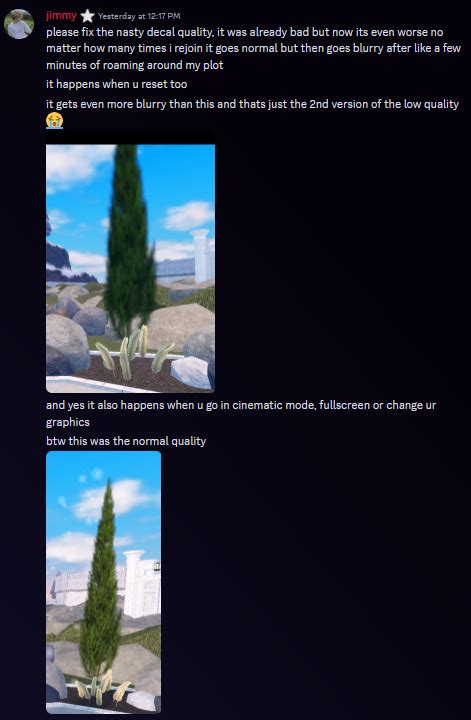 Toradh íomhá ar Roblox Low Quality Texture Bug