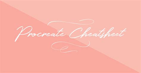 Image result for Procreate Layers Cheat Sheet