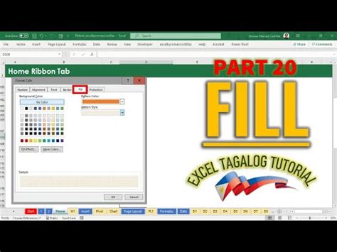 Excel Tutorial Tagalog Version に対する画像結果